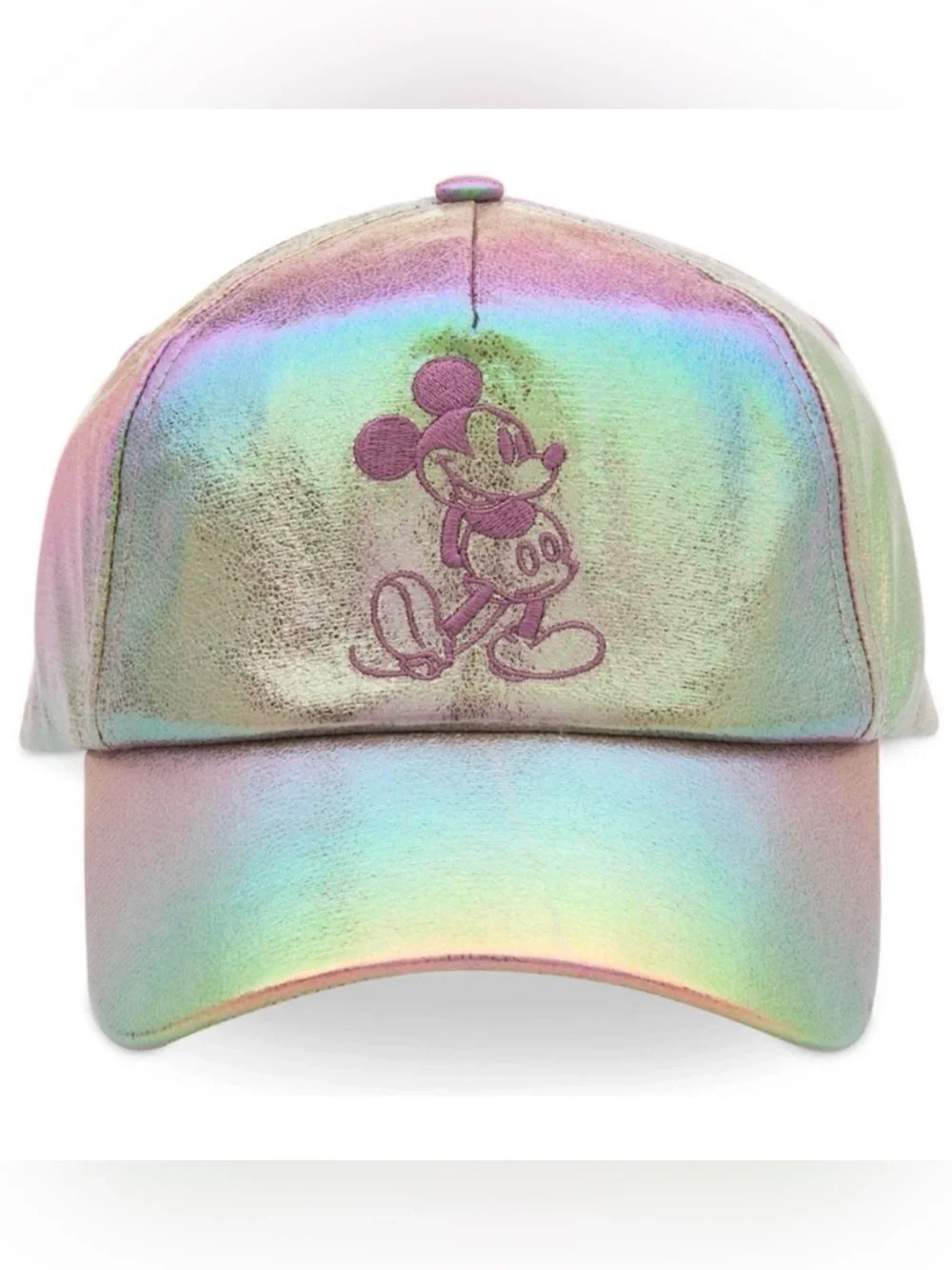 Women’s Mickey Mouse EARidescent Disney Parks Baseball Cap Hat OS